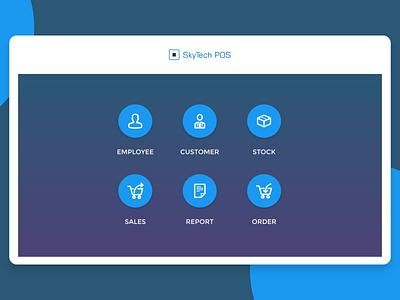 Desktop App - Point of Sale(POS) design desktop desktop ui main screen pos simple ui ui. windows