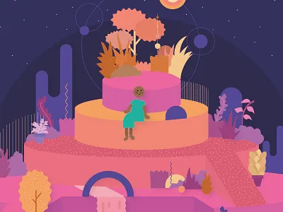 Soof's World diversity flat design illustration