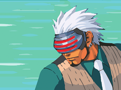 Godot design dribbble illustration vector