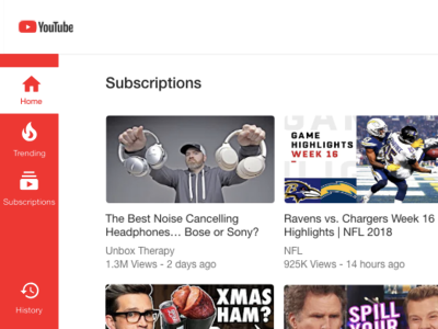 Youtube Redesign Sneak Peak design google redesign web app website youtube