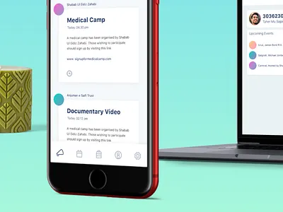 Elan Tabs android app communication concept design feed ios phone tabs tabsicons ui ux