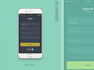 Signup Form UI form builder graphic design product design ui ui ux design uiux user interface design