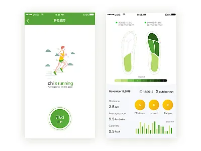 Chi Running ui