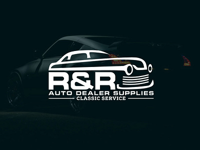 Auto dealer app auto auto dealer brand branding car design emblem logo creative round illustration logo logo design modern motor racing typography ui ux vector web
