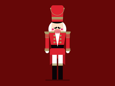 The Nutcracker character christmas flatvector illustration illustrator nutcracker vector xmas