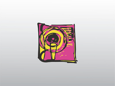 PODCASTS ICON cubism design art dribbble icon illustration illustration design iphone podcasts podcasts icon