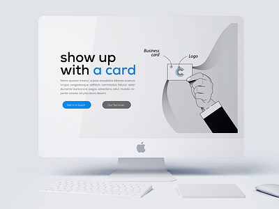 illustration clean design header illustration minimalit monochrom ui ux web