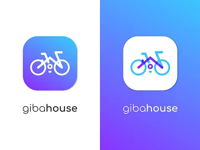 B&B App Icon: Daily Ui 005 005 app design app icon bb brand identity branding design cyclist daily challenge daily ui daily ui challenge digital design gradient graphic design logo logo design mobile design ui design