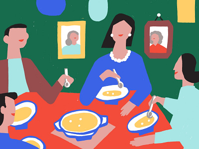 family gathering christmas cooking family generations recipe sharing