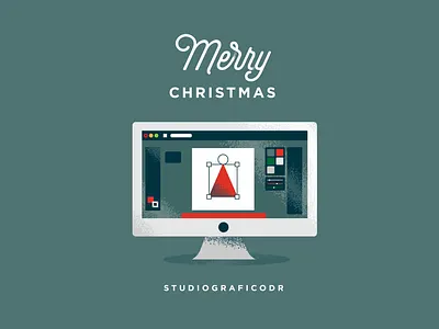 Merry Christmas brand branding colors design designer dribbble dribble flat graphic icon identity illustration illustrator lettering logo minimal modern monogram ui ux