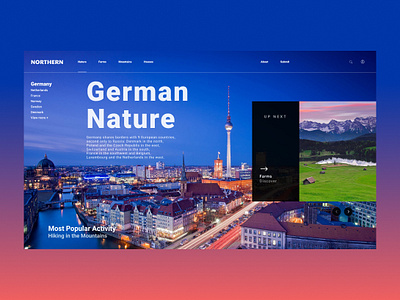 Northern Travel App adobe photoshop figma travel app trip planner tripadvisor ui ux design user experience design user interface design