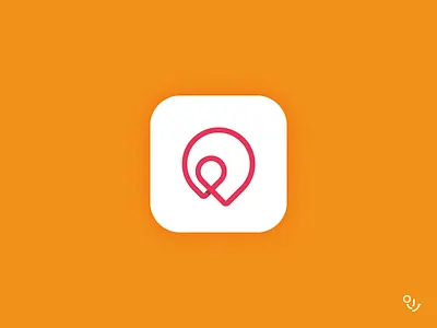 places app branding creative design digital font icon icons logo mark minimal monogram symbol type typography vector web
