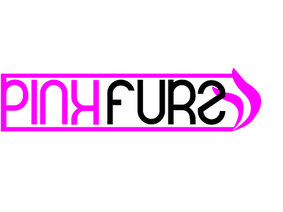 DJ Pink Furs Logo adobe brand concept logo design dj electronic music logo logo concept logoconcept music photoshop