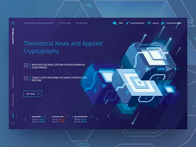 New Shot - 12/24/2018 at 08:41 PM 3d affinity concept creative crypto currency design figma flat future icons idea illustration isometria isometric isometry landing page site ui web webdesign