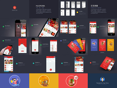 Huoroba APP app ui ux