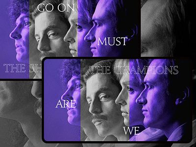 Hi :) QUEEN. Bohemian Rhapsody (film). Preloader bohemian dmitriynaumov dmitriynaumoval film grid grid design grid layout group queen main screen music preloader queen rhapsody