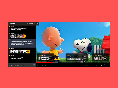 Mindex Video Player index media mindex player publishing tool ui ux video