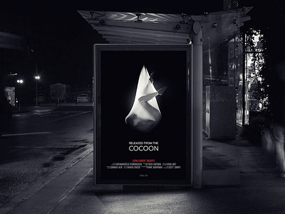 RELEASED FROM THE COCOON design documentary movie poster poster