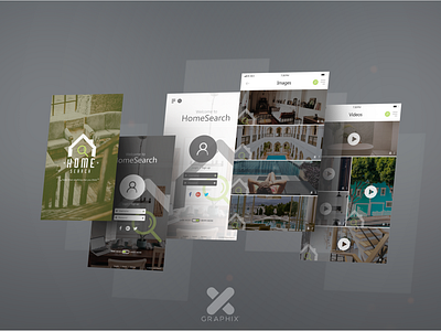 Home Search Application app art artist branding colourful design designideas icon illustration illustrator ios logo ui ux vector web website