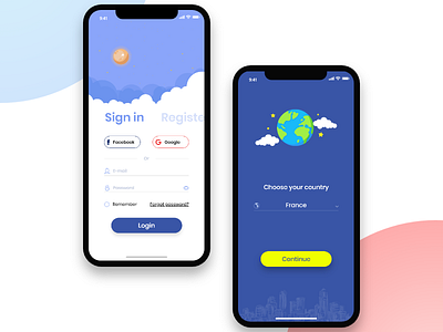 Lost & Found app adobe animation creativity illustration iphonex marwen ui uiux ux ux ui design