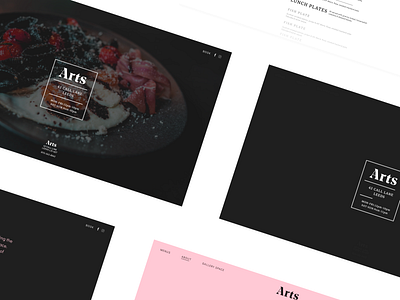 Arts Leeds Web Build design development drink food interactive motion ui ux website