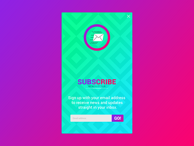 Subscribe Newsletter animation app brand branding design flat illustration illustrator landingpage logo minimal mobile mobileapp profile typography ui ux vector web