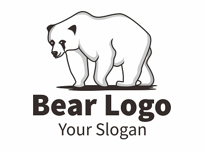 bear logo concept animal logo bear custom logo design esportlogo illustration logo logo concept logo custom modern logo modern logo design simpel simple logo vector