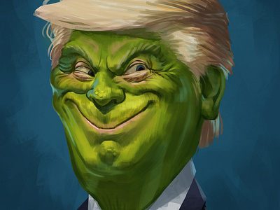 Grump christmas grinch santa trump