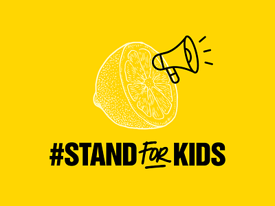 Stand For Kids activist art border branding campaign design families belong together illustration illustrator immigration kids logo logomark social good social justice stand for kids typography wordmark