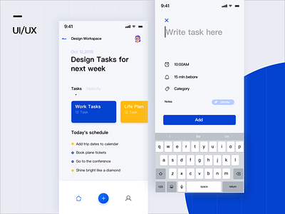 To do list app effectiveness time management to do list ui ux 应用 设计