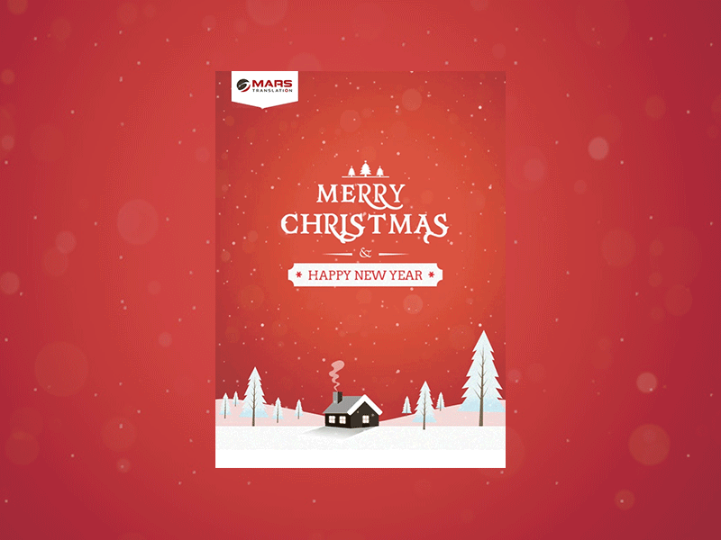 Dribble app christmas color illustration ui