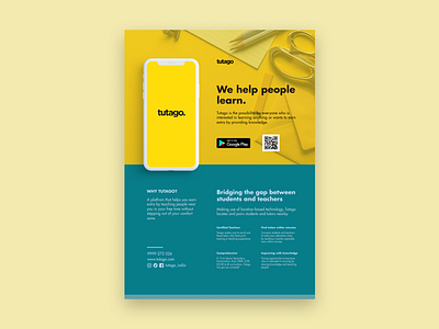 Shooting Tutago branding flat layout minimal type typography website