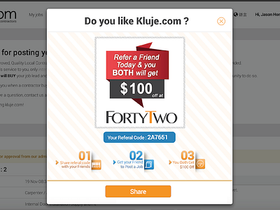 Promotion Design illustration ui