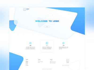 LEGO UIKIT design homepage icon logo ui uikit ux web