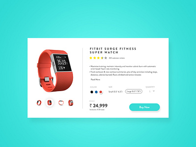 DailyUI #32 Customise product