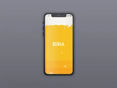 Beer alcohol beer bubble drink froth information iphone 10 mobile app splash screen theme ui vector yellow