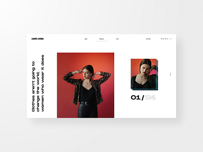 Fashion layout app branding category clean design detail page fashion fashion art minimal typography ui ux web