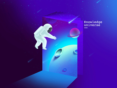 Knowledge universe illustration