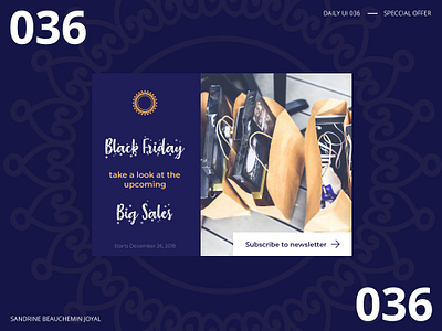 Daily UI 036 - Special Offer branding daily ui daily ui 036 design illustration ui vector