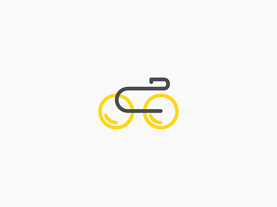 24 - Bicycle bicycle bicycle shop bike bike logo bike ride dailylogochallenge logo logo a day minimalist