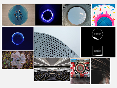 Victoria - Form Moodboard aesthetic assistant authority branding calm circular form graphic knowledge minimal moodboarding voice