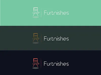Logo for Furniture company named "Furtnishes" branding icon logo typography vector
