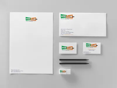 Stationary Branding branding logo stationary design