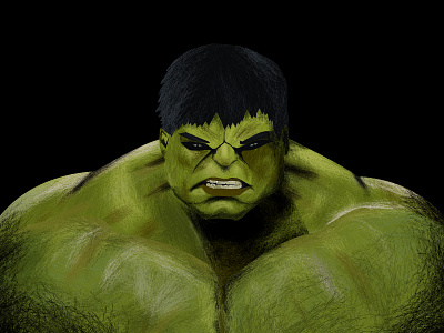 Hulk art artist avengers digital digitalpaiting hulk infinitywar marvel painting photoshop