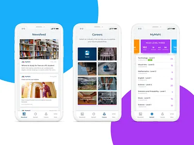 MyMahi iOS app app clean creative creativedreams design education ios minimal mobile mobile app mobile app design ui ui ux design ui design ui mobile uidesign ux
