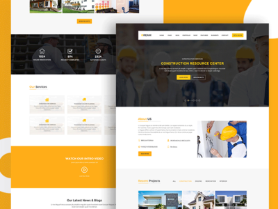 Constraction and Building building ui ux design ui design