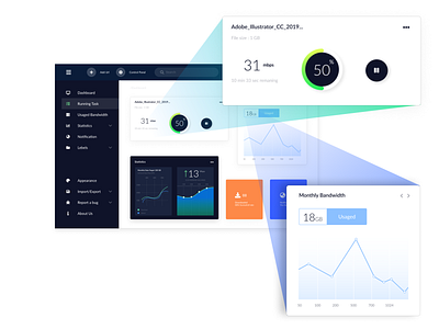 DL Statistics Web Application figmadesign uiux uiux design web application