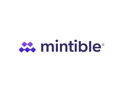 Mintible branding clean clever design eye catching eyecatching flat graident graphic design icon identity lettering logo minimal typography vector
