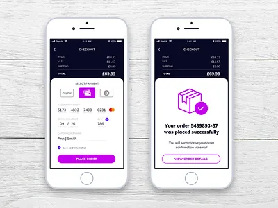 Daily UI 054 - Confirmation 054 app confirmation daily 100 challenge daily challenge daily ui dailyui design food app ios mobile mobile app sketch ui ui challenge ui interface