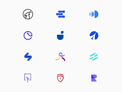 Logos geometry identity logo mark symbol visual design
